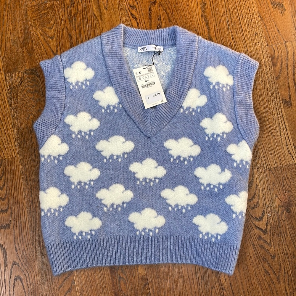 Zara Cloud Sweater Vest